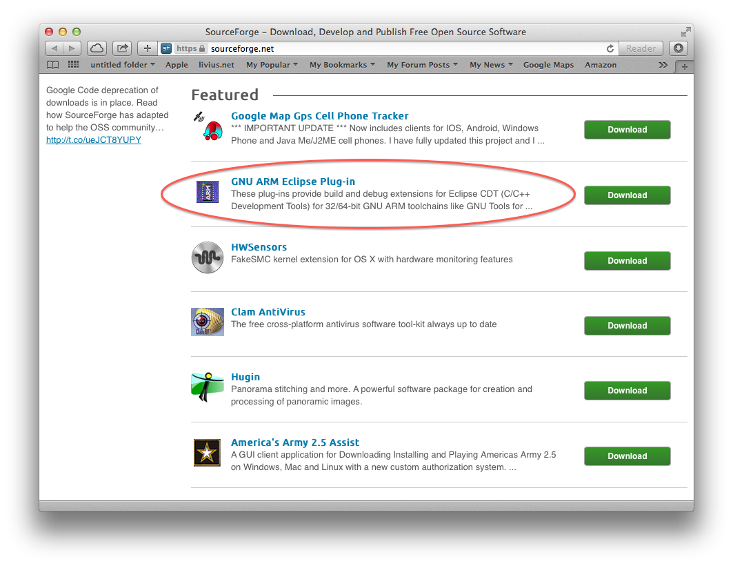 SourceForge Featured 2014 01