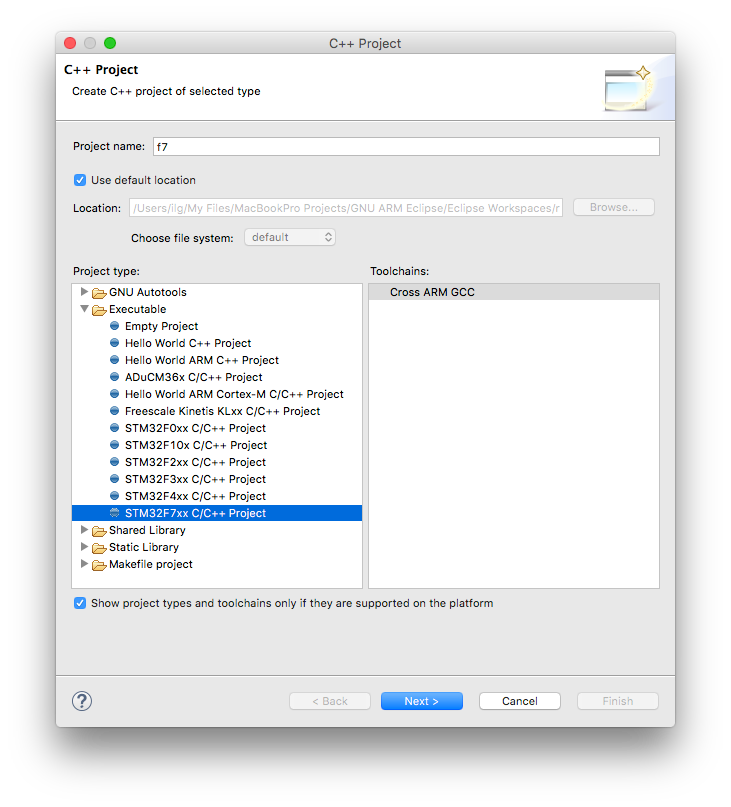 STM32F7 Wizard