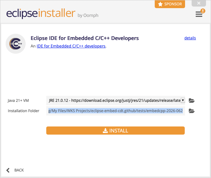 ECDT Install